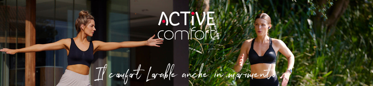 Nuovi reggiseni Active Comfort: gli alleati perfetti durante i momenti di sport e relax