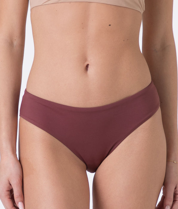 Lovable Invisible Microfibre Briefs, amaranth red