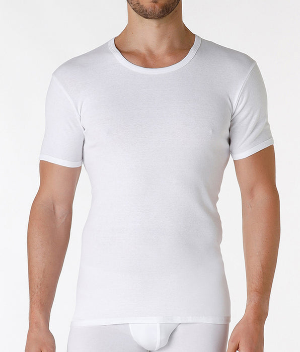 Lovable T-shirt girocollo Classic Cotton 100% cotone, bianco