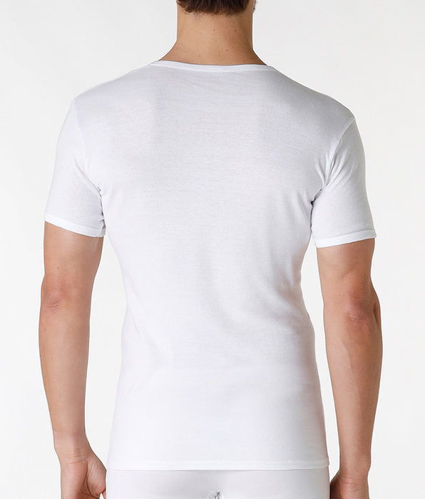 Lovable T-shirt girocollo Classic Cotton 100% cotone, bianco