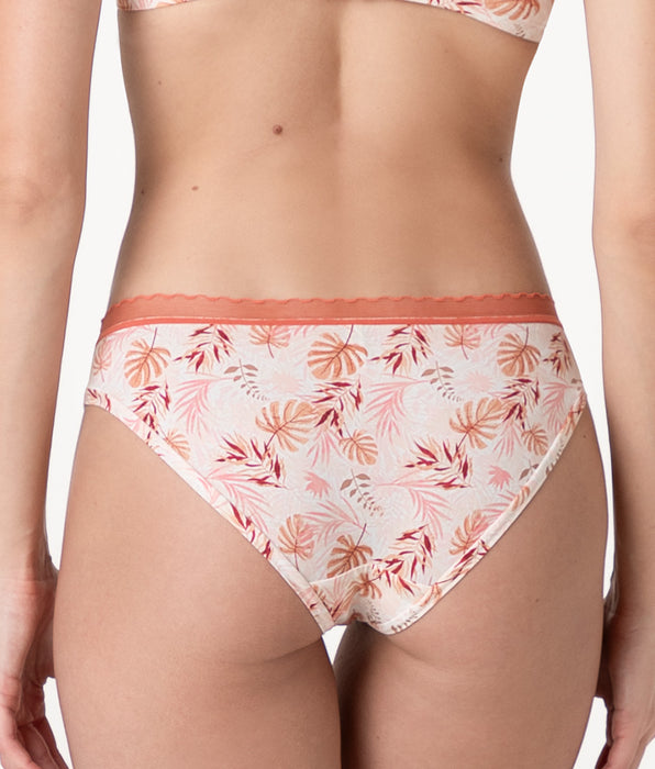 Lovable Slip My Daily Comfort Printed in microfibra, rosa polvere stampato