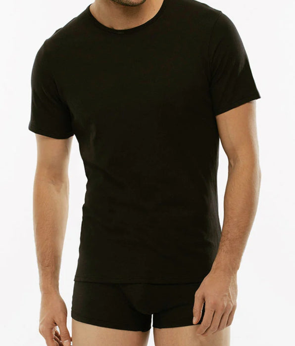 Lovable T-shirt girocollo 100% Pure Cotton nera in cotone