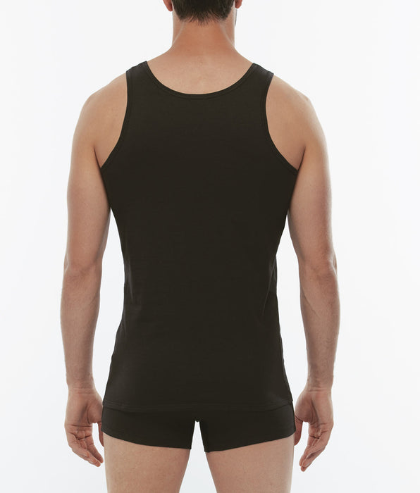 Lovable Canotte 100% Pure Cotton nera in cotone