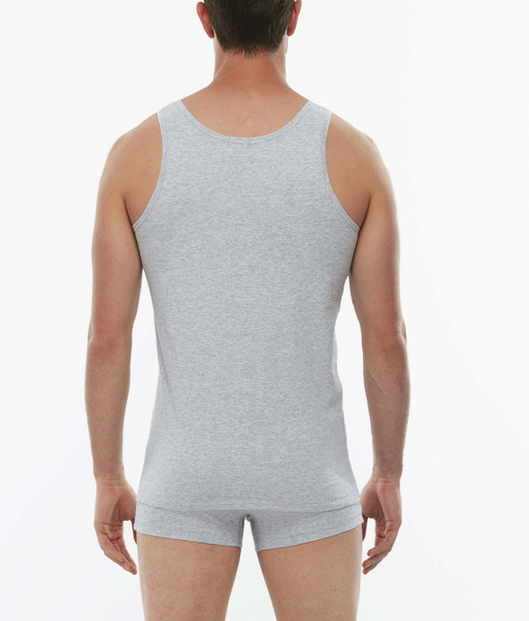 Lovable Canotta 100% Pure Cotton grigio melange in cotone