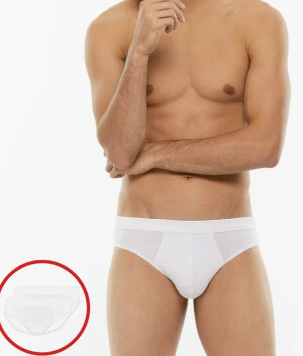 Lovable Slip mini BiPack Cotton Stretch bianco in cotone elasticizzato
