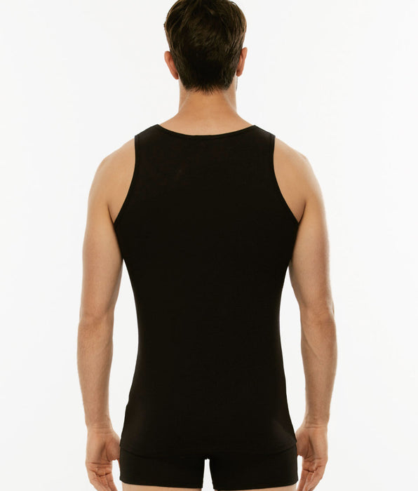 Lovable Canotta Cotton Stretch in cotone elasticizzato, nero