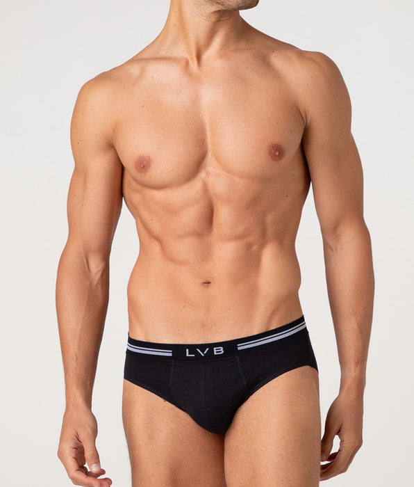 Lovable Slip Comfort 360 Stretch Cotton, nero