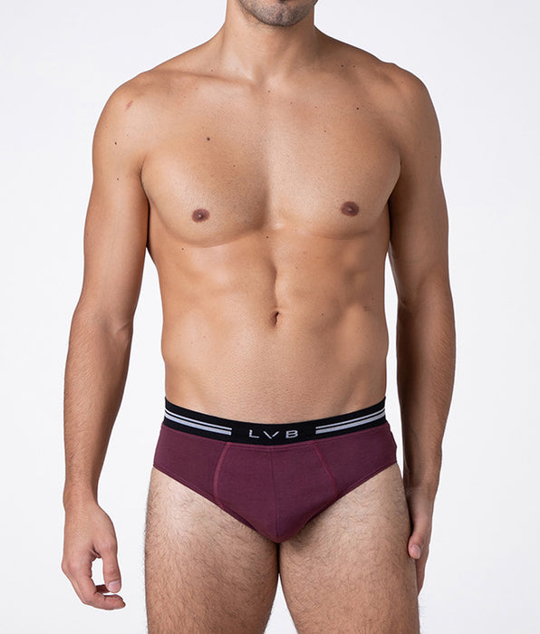 Lovable Slip Comfort 360 Stretch Cotton, bordeaux
