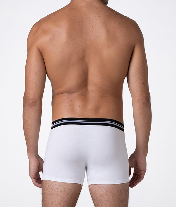 Lovable Boxer Comfort 360 Stretch Cotton, bianco