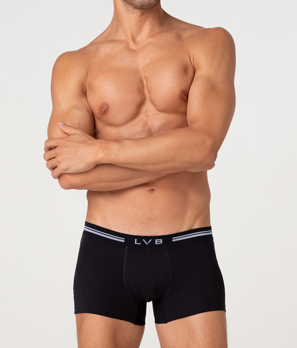 Lovable Boxer Comfort 360 Stretch Cotton, nero
