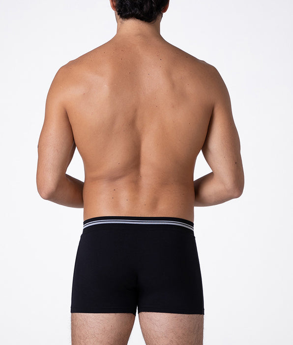 Lovable Boxer Comfort 360 Stretch Cotton, nero