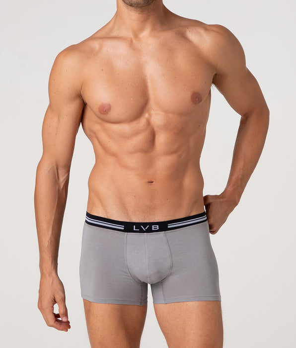 Lovable Boxer Comfort 360 Stretch Cotton, grigio scuro