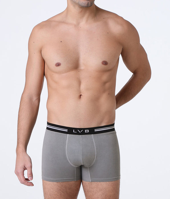 Lovable Boxer Comfort 360 Stretch Cotton, grigio scuro