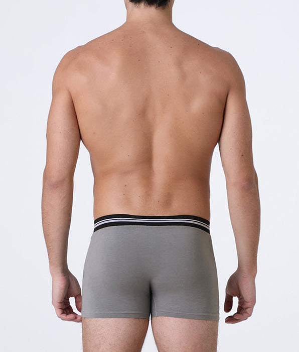 Lovable Boxer Comfort 360 Stretch Cotton, grigio scuro