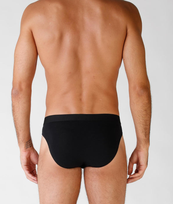 Lovable Bipack slip in cotone elasticizzato, nero
