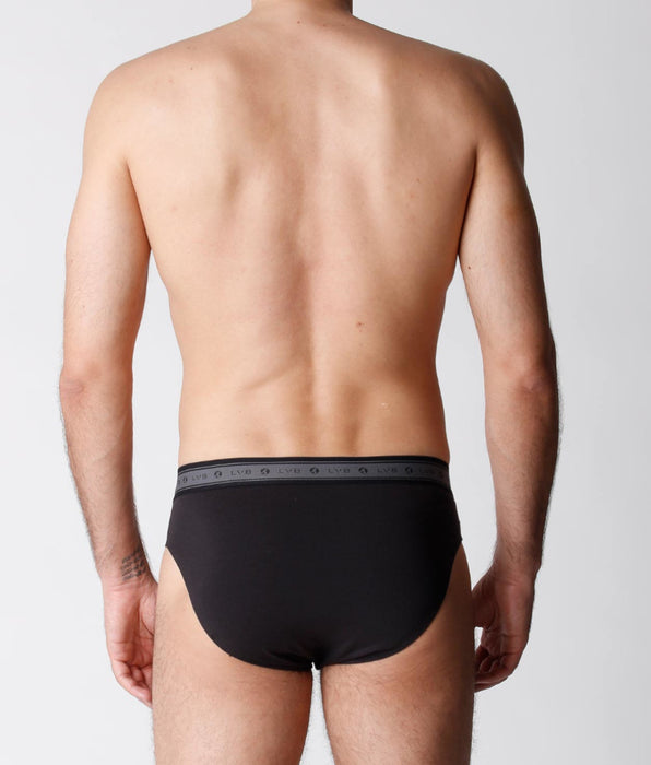Lovable Slip uomo in cotone biologico, confezione x2 nero
