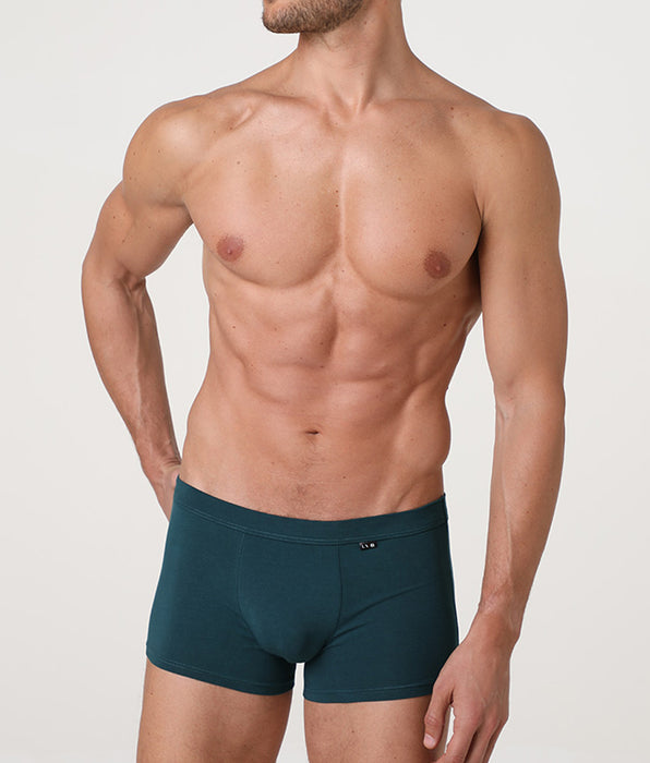 Lovable Boxer Casual Cotton Modal, verde scuro