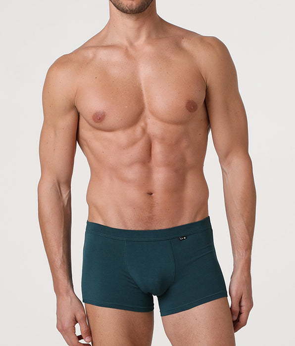 Lovable Boxer Casual Cotton Modal, verde scuro