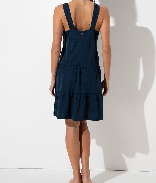 Lovable Abito in jersey di cotone, blu notte