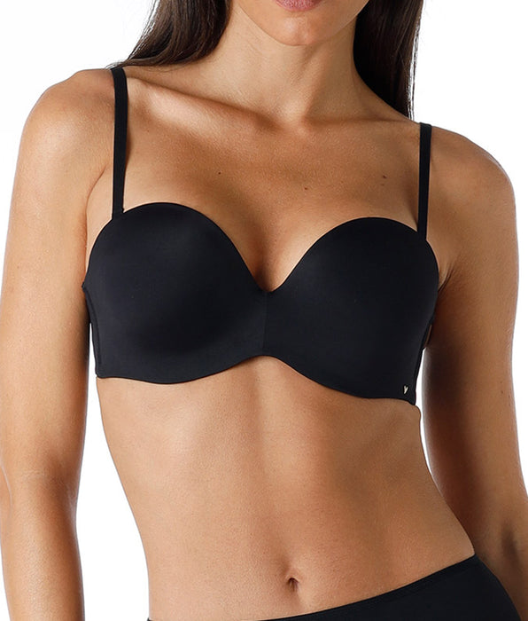 Lovable Balconette imbottito strapless, nero