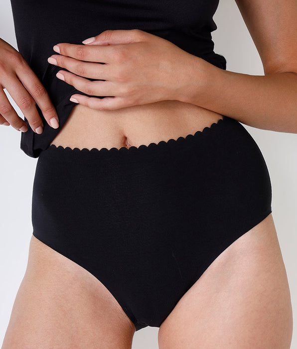 Lovable Slip alto invisible softness, nero