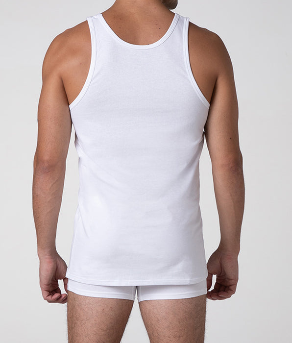 Lovable Canotta girocollo Cool Sensation in Stretch Cotton, bianco