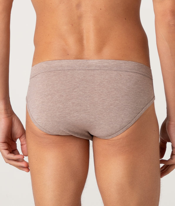 Lovable Dynamic Cotton briefs, beige melange