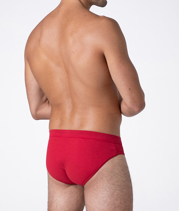 Lovable Slip Solid Red Xmas, rosso profilo check