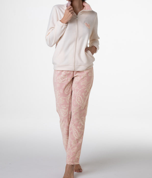 Lovable Homewear Aperto in Micropile, avorio