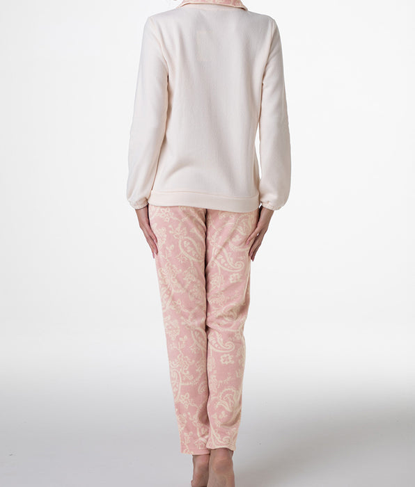 Lovable Homewear Aperto in Micropile, avorio