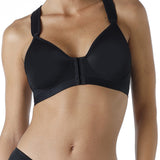 Lovable Reggiseno sportivo Active Comfort con apertura frontale alto impatto, nero