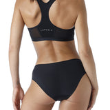 Lovable Reggiseno sportivo Active Comfort con apertura frontale alto impatto, nero