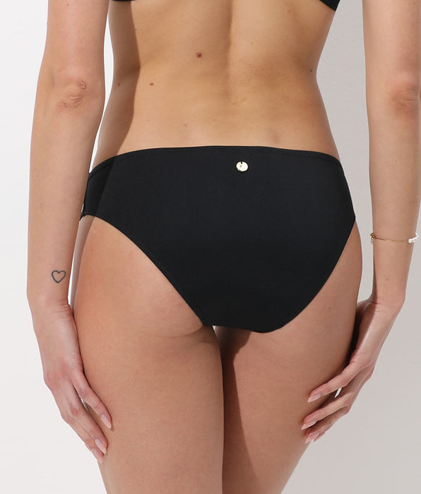 Lovable Costume Slip Midi Essential Micro, nero