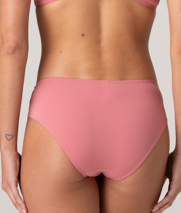 Lovable Slip midi Floreal Lace in pizzo e microfibra, rosa pesco