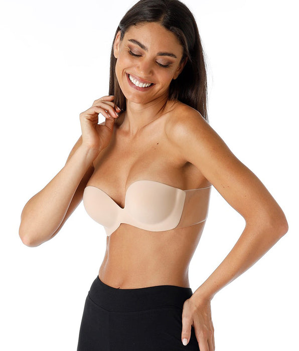 Lovable Reggiseno adesivo effetto push up Invisible Secret, skin