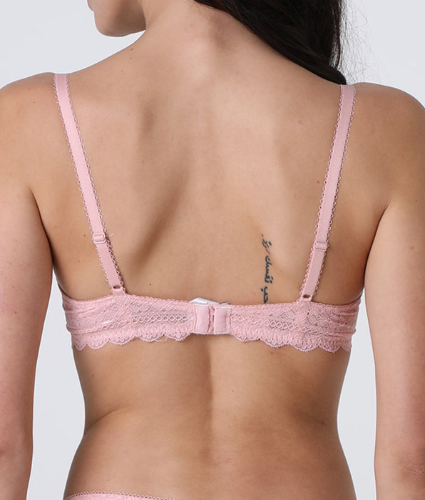 Lovable Reggiseno con Ferretto Graphic Lace in pizzo, rosa vintage