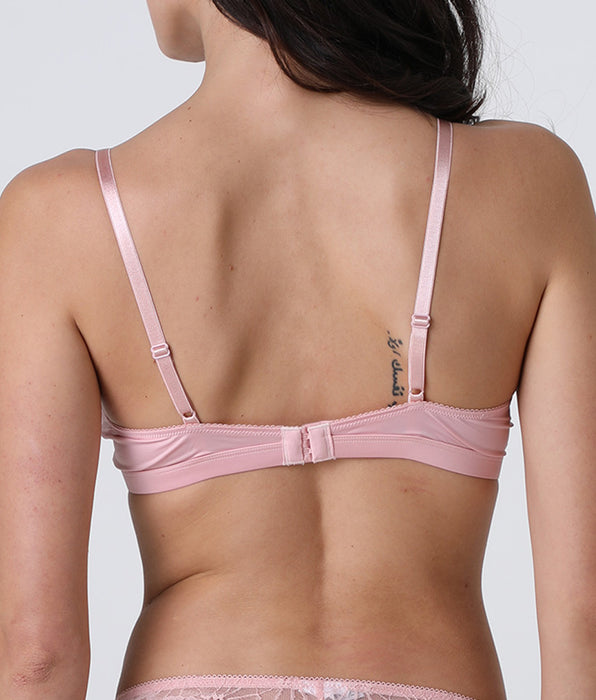 Lovable Reggiseno Vela senza Ferretto Flowery Lace in pizzo, rosa vintage