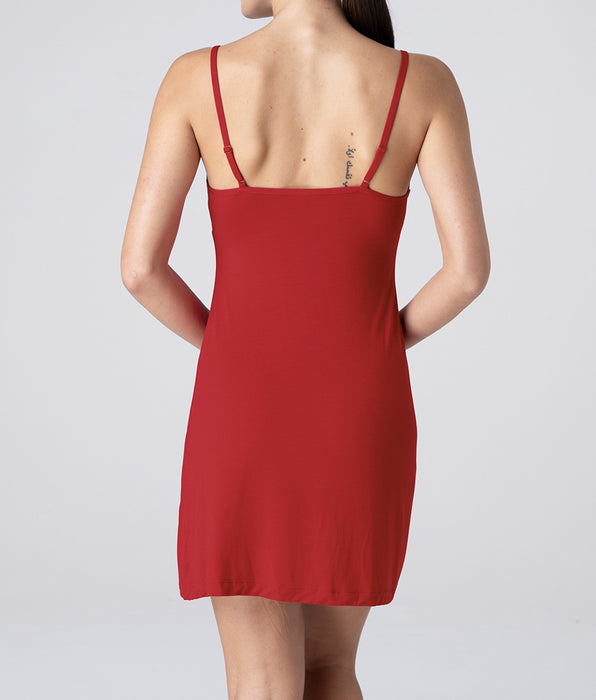 Lovable Sottoveste Elegant Modal, rosso