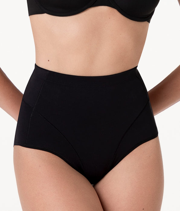 Lovable Guaina Midi Modellante Sculpt Shaping in microfibra, nero