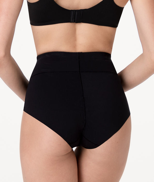 Lovable Guaina Midi Modellante Sculpt Shaping in microfibra, nero