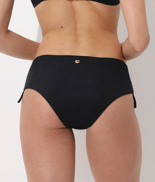 Lovable Costume Slip Alto con Coulisse Expert Shiny Micro, nero