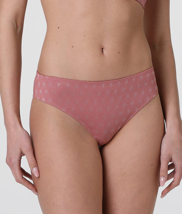 Lovable Daisy Fancy Micro Brazilian briefs in microfiber, powder pink