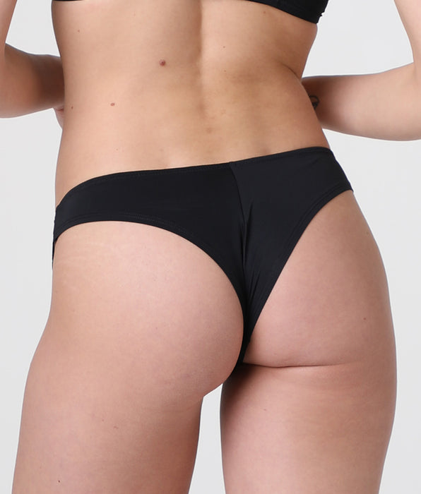 Lovable Brasiliano Floral Embroidery in microfibra e tulle ricamato, nero