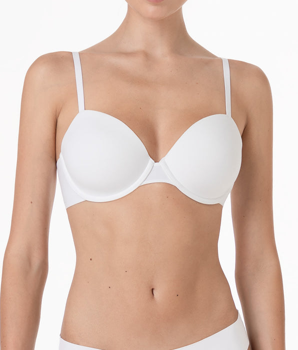 Lovable Reggiseno con Ferretto Invisible Essence in microfibra, bianco