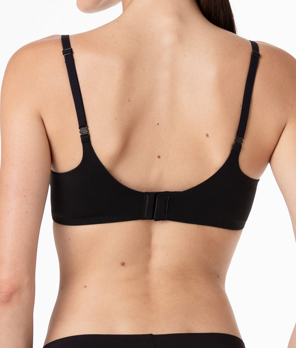 Lovable Reggiseno con Ferretto Invisible Essence in microfibra, nero