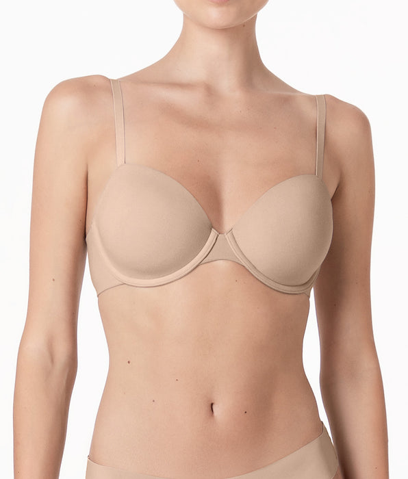 Lovable Reggiseno con Ferretto Invisible Essence in microfibra, nudo chiaro