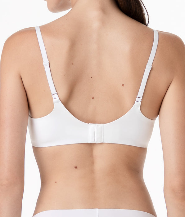 Lovable Reggiseno senza Ferretto Invisible Essence in microfibra, bianco