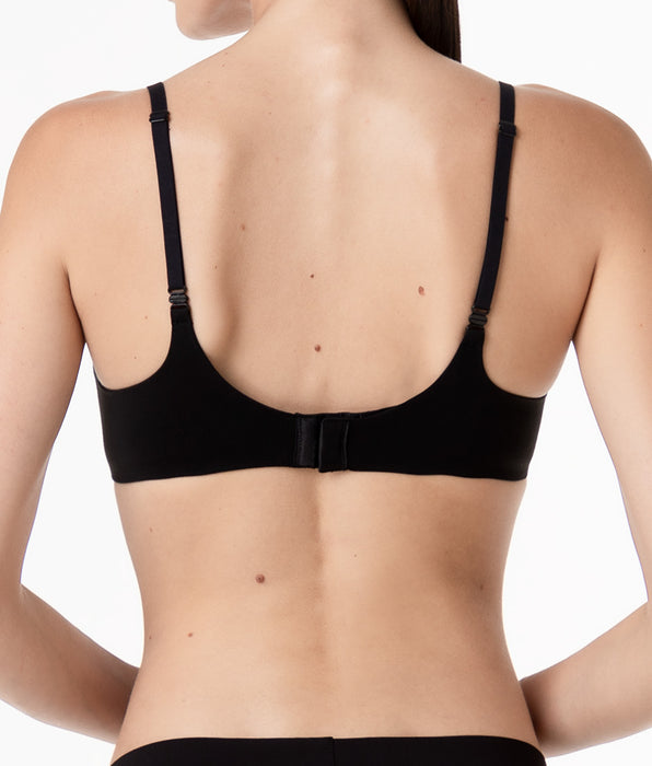 Lovable Reggiseno senza Ferretto Invisible Essence in microfibra, nero