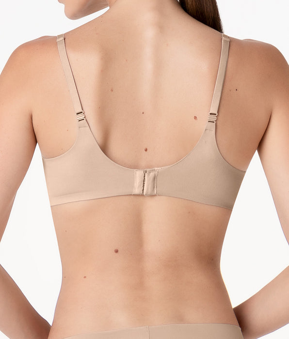 Lovable Reggiseno senza Ferretto Invisible Essence in microfibra, nudo chiaro
