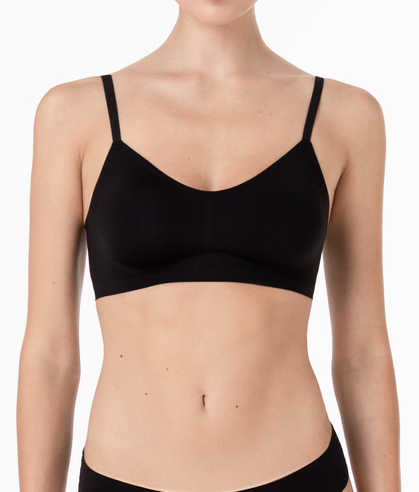 Lovable Reggiseno Brassiere Senza Ferretto Invisible Fusion in microfibra, nero